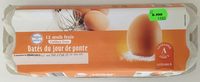 12 oeufs frais calibre gros
