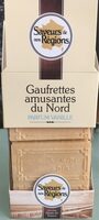 Gaufrettes amusantes du nord parfum vanille
