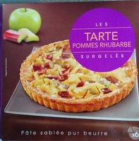 Tarte Pommes Rhubarbe