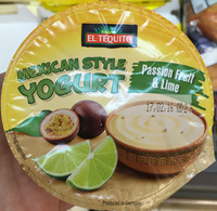 Mexican Style Yogurt Passion Fruit & Lime