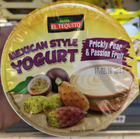 Mexican Style Yogurt Prickly Pear & Passion Fruit