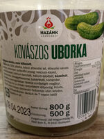 Kovászos uborka