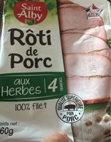 Roti de porc aux fines herbes
