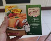 Crepes alla mozzarella e pomodoro