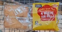 White sub rolls