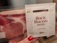 Back bacon smoked