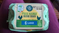 Free range Irish eggs large