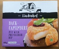 Back-Camembert mit Wildpreiselbeerdip