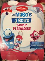 Les Milbo’z à boire saveur framboise