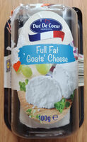 Full fat goats' cheese