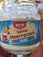 Sahne Meerrettich im Glas