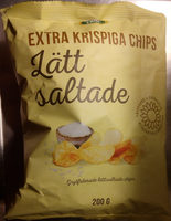 Crusti Croc Extra krispiga chips Lätt saltade