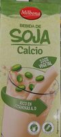 Bebida de soja calcio