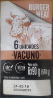 Burger Meat de Vacuno