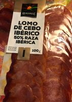 Lomo de cebo ibérico 50% raza ibérica