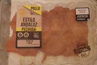 Pechuga de pollo estilo andaluz