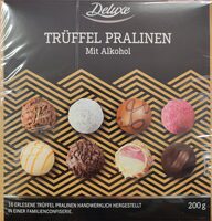 Trüffelpralinen mit Alkohol
