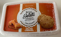 Salted caramel premium ice cream