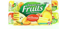Yaourt aux fruits jaunes