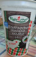 Българско кисело мляко 3.6% БДС