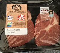 Côtes de porc échine sans os LR