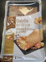 Galette au blé noir lardons fromage à raclette
