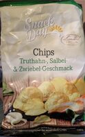 Chips Truthahn-, Salbei- & Zwiebel- Geschmack