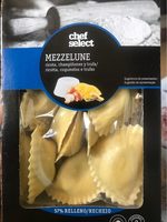 Mezzelune, Ricotta, Champignons, Trüffel