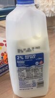 2% reduced fat milk