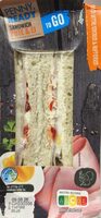 Sandwich Pute und Ei