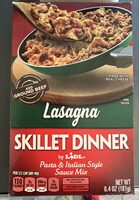 Lasagna Skillet Dinner Pasta & Italian Style Sauce Mix, Lasagna