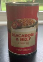 Macaroni &beef
