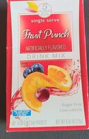 Fruit Punch Artificially Flavored