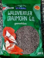 Waldviertler Graumohn gemahlen
