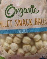 Organic Salted Millet Snack Balls