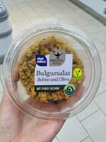 Bulgur Salad with Beans and Olives