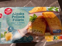 Filet de  poisdon pané au fromage et persil