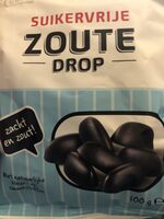 Suikervrije zoute drop