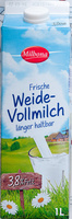 Frische Weide-Vollmilch länger haltbar