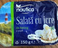 Salata cu icre cu hering si ceapa