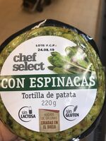Tortilla aux epinards
