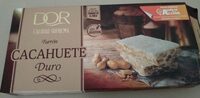 Turrón cacahuete duro