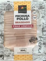 Pechuga pollo braseado