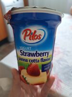 Strawberry panna cotta flavour yoghurt
