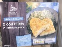 Spinach & Cheddar Cheese Cod Fillets