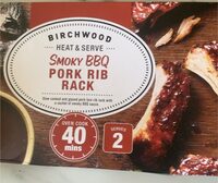 Smoky bbq pork rib