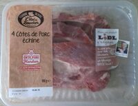 Cote echine de porc