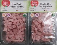 Dés de jambon cuit