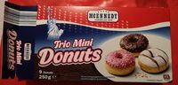 Trio mini donuts