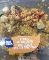 Boulghour poulet tandoori